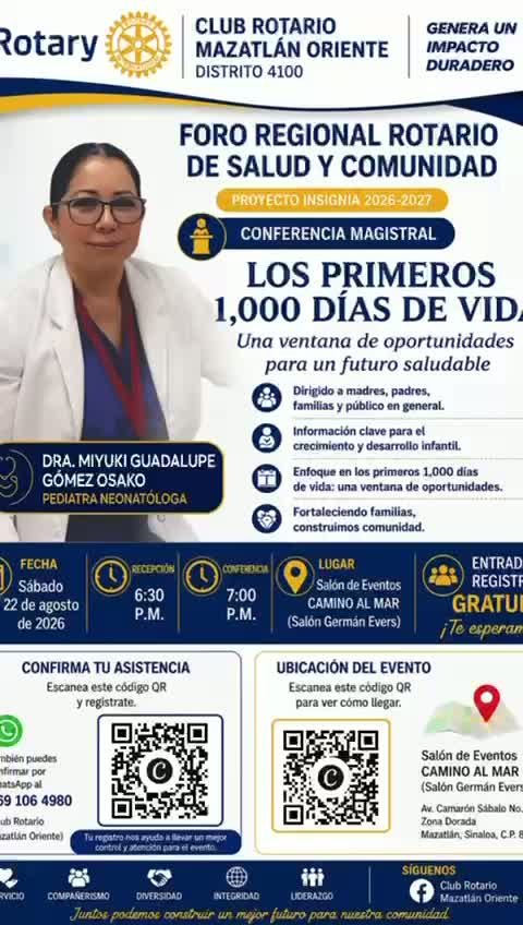 Foro Regional Rotario de Salud y Comunidad